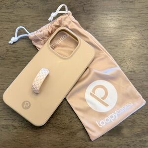 Loopy Case Sandstone iPhone 13 Pro (Righty)